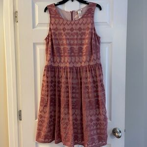 Sundance Pink Patterned Dress